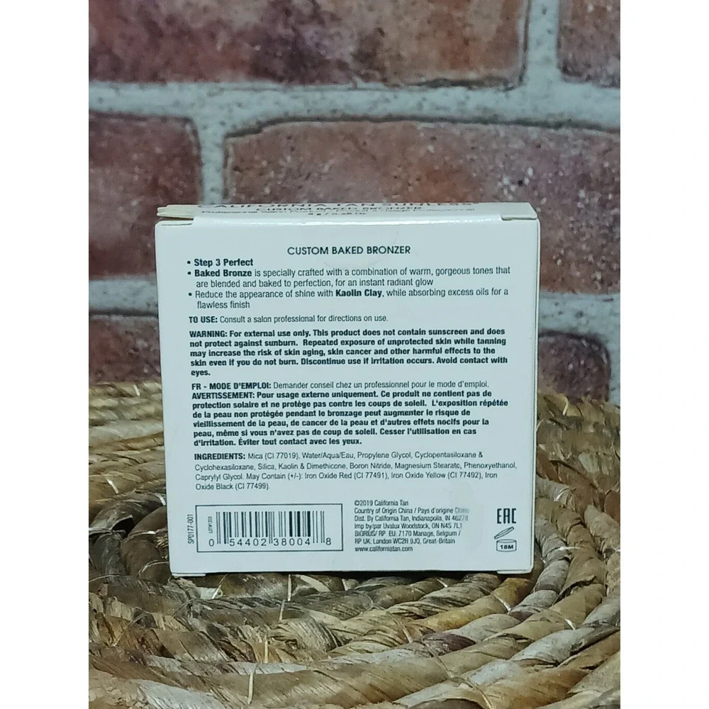 NEW California Tan Sunless Custom Glow Bronzer Face Powder